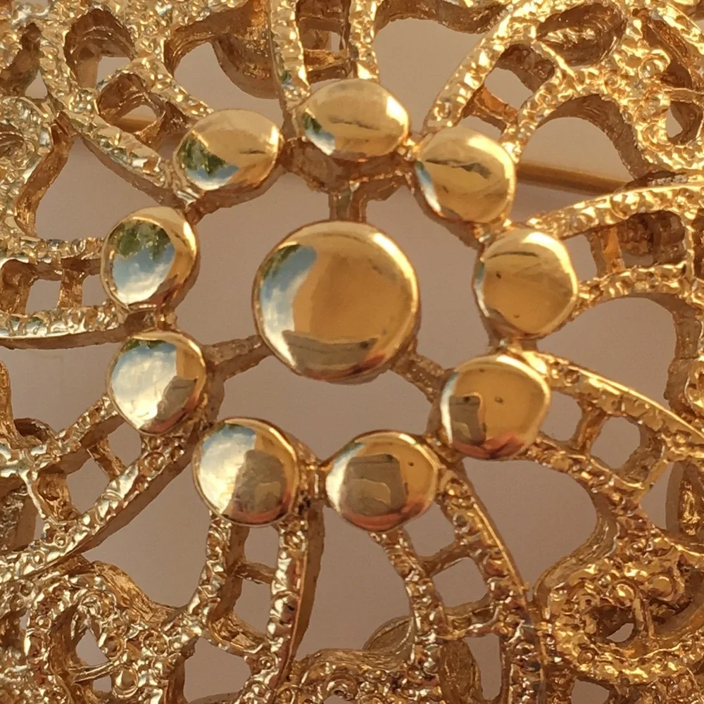 Ladies’ Monet Gold-tone Brooch